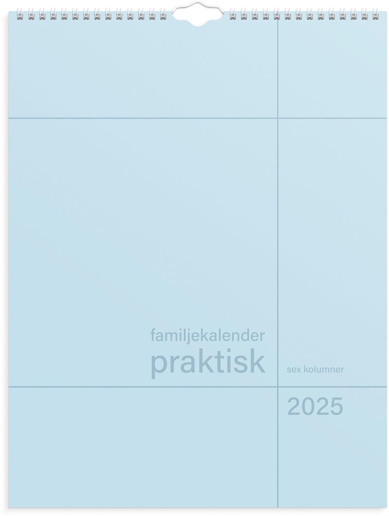 Familjekalender 2025 Praktisk